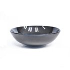 Cuba De Vidro Para Banheiro Redonda 35cm Grafite