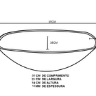 Cuba De Vidro Quadrada 35cm Branco + Valvula + Torneira Metal