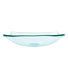 Cuba De Vidro Quadrada Incolor