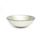 Cuba De Vidro Redonda 31cm Champanhe