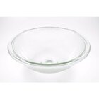 Cuba De Vidro Redonda Texturizada De Embutir Ou Sobrepor Com