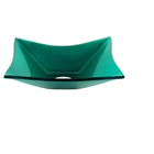 Cuba De Vidro Retangular 39cm Verde