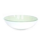 Cuba De Vidro Vmex Redonda Branca Cr35