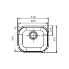 Cuba Docol Invicta 40x34 016979ch Inox Alto Brilho - Único