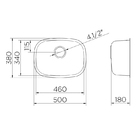 Cuba Docol Invicta 46x34 016963ch Inox Alto Brilho - Único