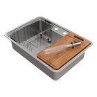 Cuba Docol Massima 68x48 1569316 Inox Escovado Com Acessórios