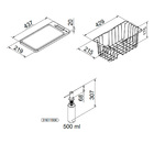 Cuba Docol Massima 68x48 1569316 Inox Escovado Com Acessórios