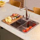 Cuba Docol Massima 68x48 1569316 Inox Escovado Com Acessórios