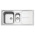 CUBA DP INOX 304 100X50CM 1C1/2V SF FO