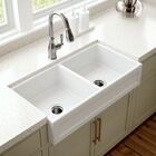 Cuba Dupla Cozinha Farm Sink Quadratta 87 Cm Estilo Fazenda A