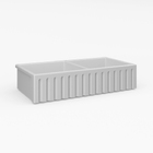 Cuba Dupla Cozinha Farm Sink Romana 87 Cm Estilo Fazenda Aven