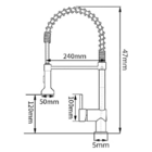 Cuba Dupla Cozinha Gourmet Inox Acessórios Torneira Flexivel