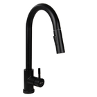 Cuba Dupla Cozinha Inox304 + Torneira Touch Preta  E Lixeira