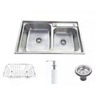 Cuba Dupla Cozinha Luxo Gourmet Inox com Acessórios Geminus