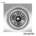 Cuba Dupla Cromada Cozinha Gourmet em Aço Inox 201 com Válvul