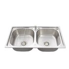 Cuba Dupla De Cozinha Gourmet Com Acessórios 78x43cm Inox