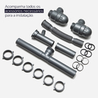 Cuba Dupla De Cozinha Inox Retangular 73x50 Cm (kai Dourada)