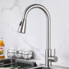 Cuba Dupla Inox 304 + Torneira Extensível E Tábua De Corte