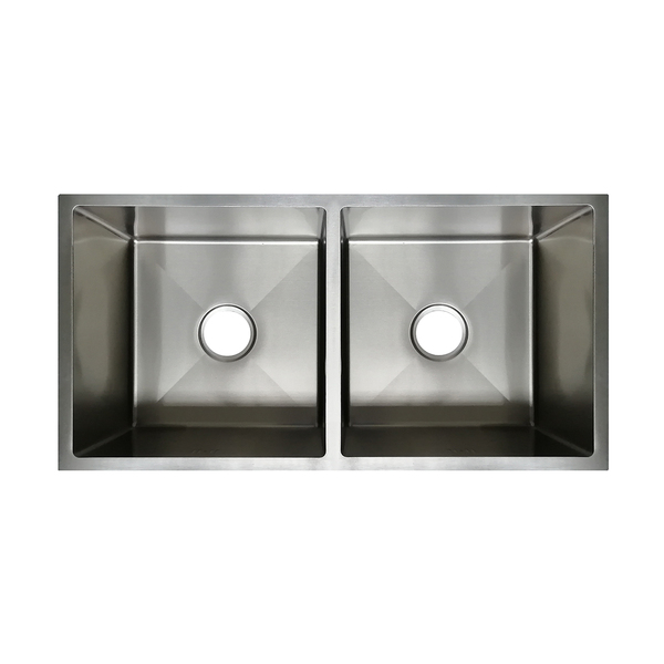 Cuba Dupla Inox De Cozinha Premium - Embutir Ou Sobrepor Gour