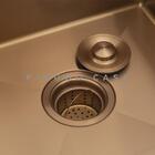 Cuba Dupla Para Cozinha Gourmet Aço Inox 304 Tukano 86x44 Cm