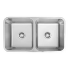 Cuba Dupla Pia Cozinha Gourmet 76x43 Completa Com Acessórios