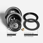 Cuba Dupla Workstation De Cozinha Inox 73x50 Cm (kai Grafite