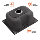 Cuba em Aço Inox 304 com Válvula, Dosador Detergente e Cesto