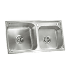 Cuba Em Aço Inox Dupla Para Cozinha Com Acessórios - 7742 Gui