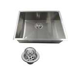 Cuba Em Inox Escovada Fosca 50x40 P/ Cozinha