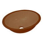 Cuba Embutir Oval Pequena Ocre Fiori