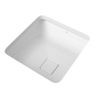 Cuba Embutir Quadrada 40cm Branca Deca