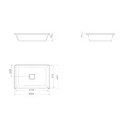 Cuba Embutir Retangular 50cm Branco Deca