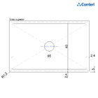 Cuba Farm Sink 65cm Em Ssm Corian + Válvula