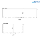 Cuba Farm Sink 75cm Em Ssm Corian + Válvula