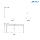 Cuba Farm Sink Dupla 75cm Em Ssm Corian + Válvula