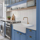 Cuba Farm Sink Simples Embutir ou Sobrepor 74,8 x 44,8 x 19,2 cm 4 1/2'' Resina Fosco| Acetinado Don Artesano
