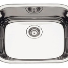 Cuba Fischer Alto Brilho Aço Inox 304 56x34x20 + Vál 4 1/2