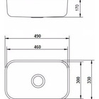 Cuba Fischer Inox Aço 430 Numero 1 46x30x17 Com Válvula Polida