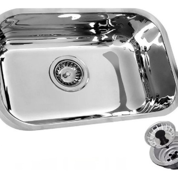 Cuba Fischer Inox Aço 430 Numero 4 49x34x14 Com Válvula Polida