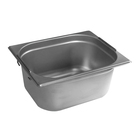 Cuba Gastronômica Em Inox Gn 1/2x150 Mm 9 5 Litros Com Alça Z