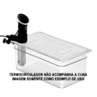 Cuba Gastronômica Em Policarbonato 1/1x200 Mm 24 Litros Com T