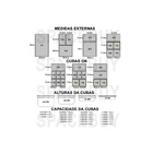 Cuba Gastronômica Em Policarbonato 1/1x200 Mm 24 Litros Com T