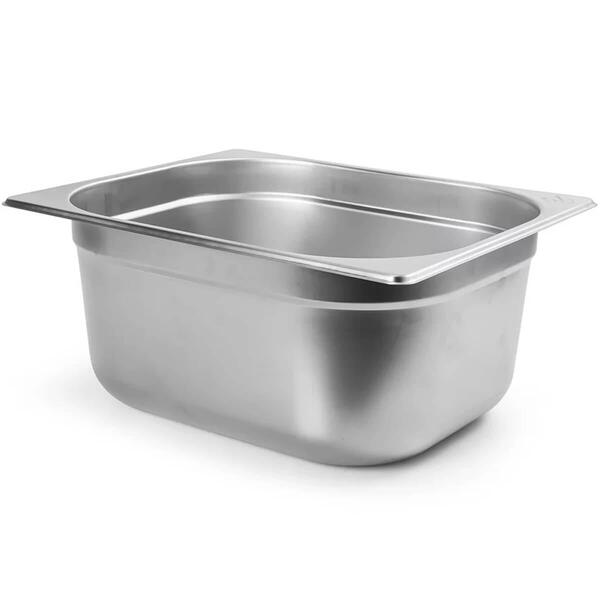 Cuba Gastronômica Inox Escovado 9,5l Buffet Restaurante 1/2 1