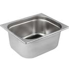 Cuba Gastronomica Inox Gn 1/4 X 65mm (265x162mm) - Brasinox
