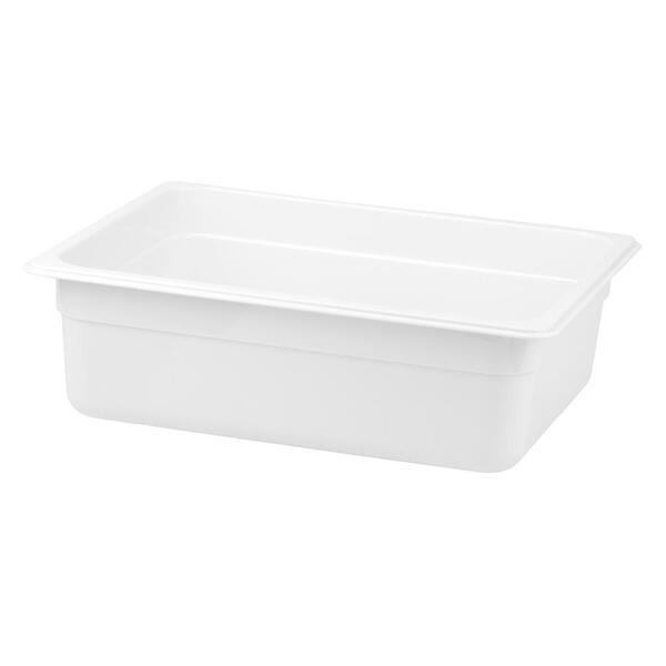 Cuba Gn 1/2 100 Mm Policarbonato Branco Gourmet Mix