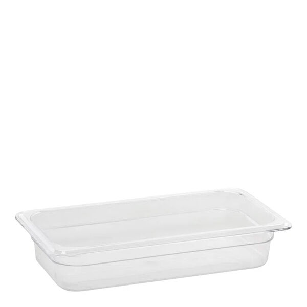 Cuba Gn 1/3 Cozinha 65mm Natural Em Policarbonato Linha Profi