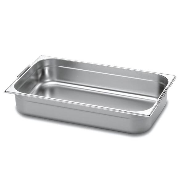 Cuba Gn Aço Inox 1/1 100 Mm Com Alça Gourmet Mix