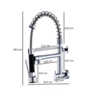 Cuba Gourmet 50x40 Inox304 +tábua Corte E Torneira De Parede