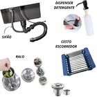 Cuba Gourmet 50x40cm Aço Inox 304 C/ Acessórios Cozinha Pia