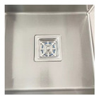 Cuba Gourmet 60x40cm Inox 304 Escovada Quadrada + Acessórios